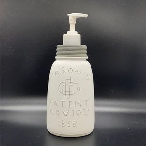 🧼🛁🧴NEW RUSTIC MASON JAR SOAP DISPENSER